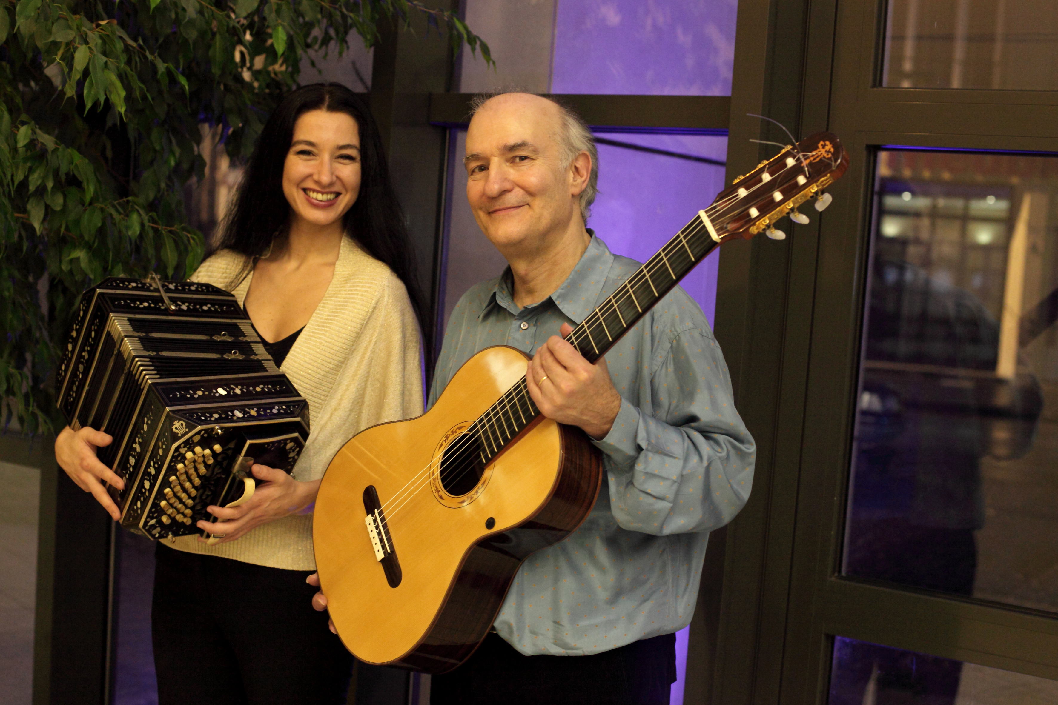 Pascal Bolbach et Marisa Mercadé